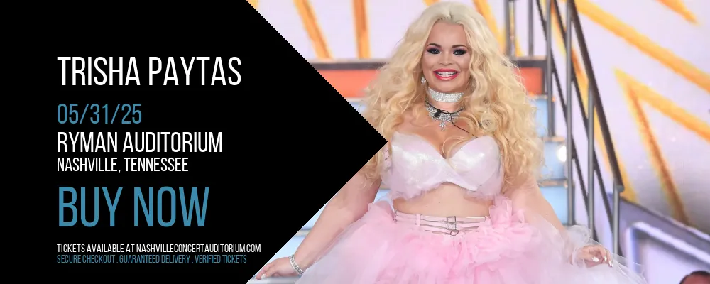 Trisha Paytas at Ryman Auditorium