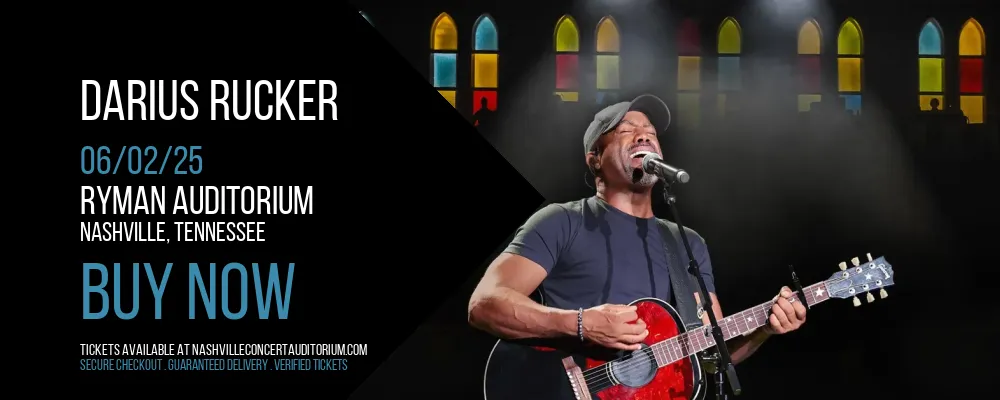 Darius Rucker at Ryman Auditorium