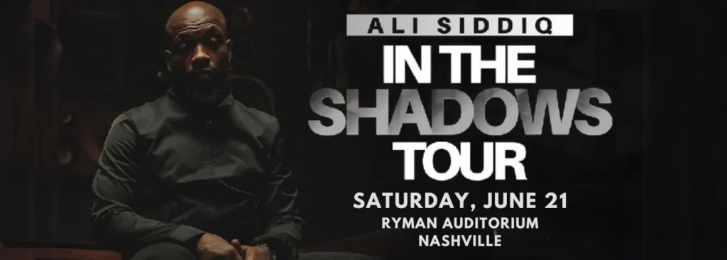 Ali Siddiq at Ryman Auditorium