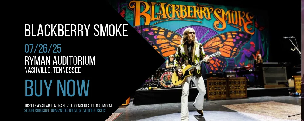 Blackberry Smoke at Ryman Auditorium