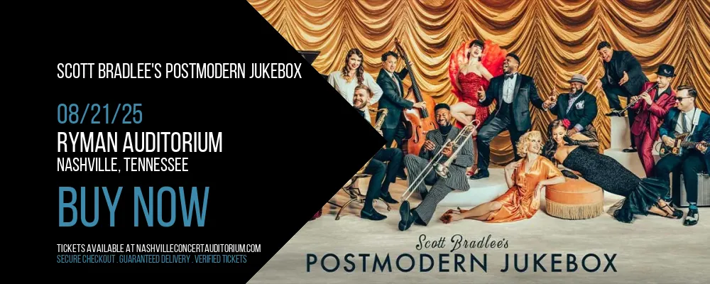 Scott Bradlee's Postmodern Jukebox at Ryman Auditorium