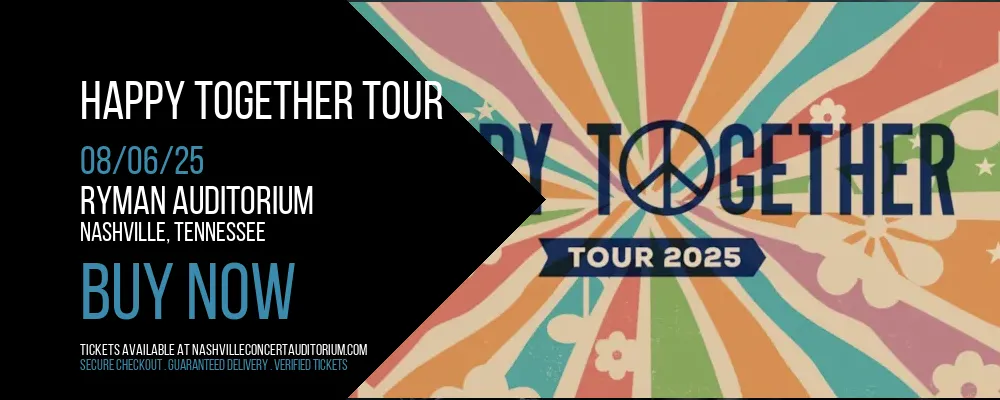 Happy Together Tour at Ryman Auditorium