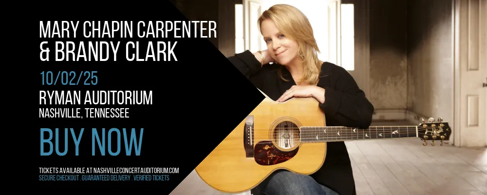 Mary Chapin Carpenter & Brandy Clark at Ryman Auditorium