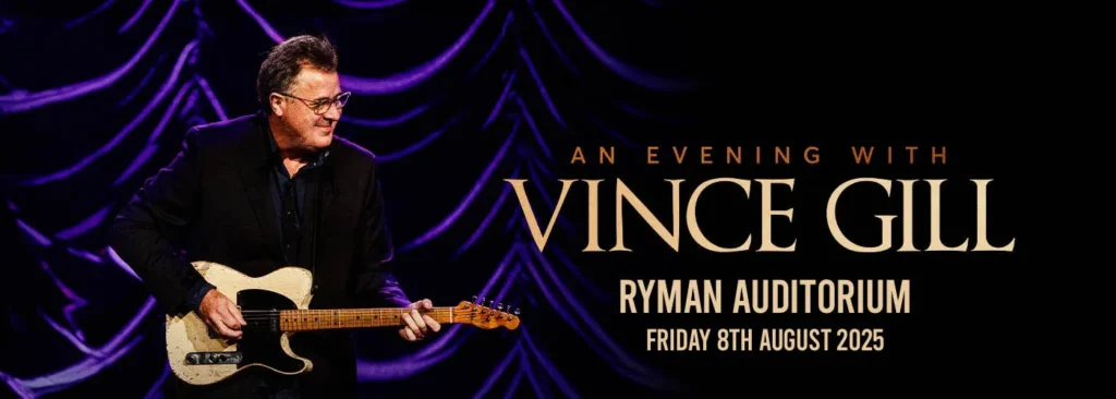 Vince Gill at Ryman Auditorium