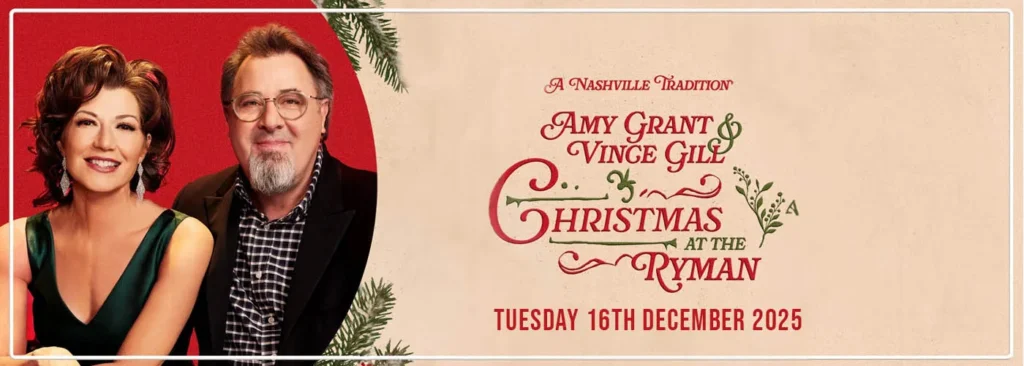 Amy Grant & Vince Gill at Ryman Auditorium