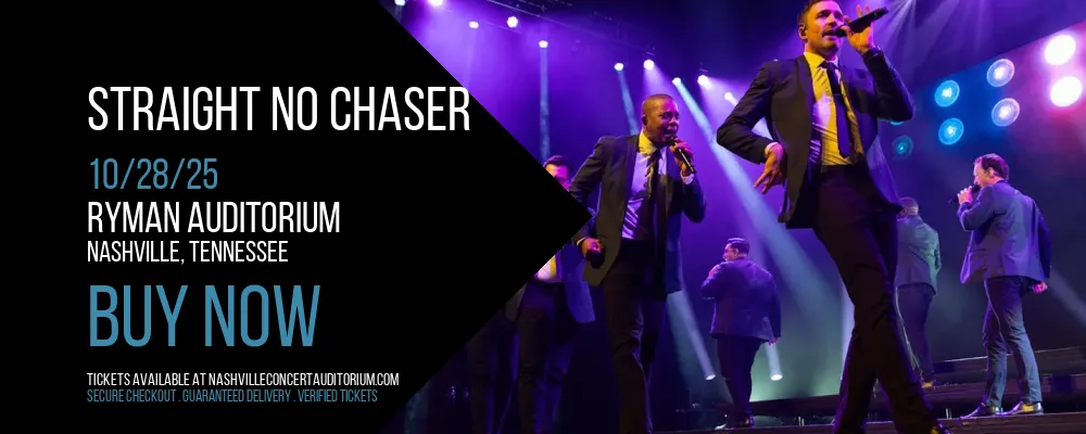 Straight No Chaser at Ryman Auditorium