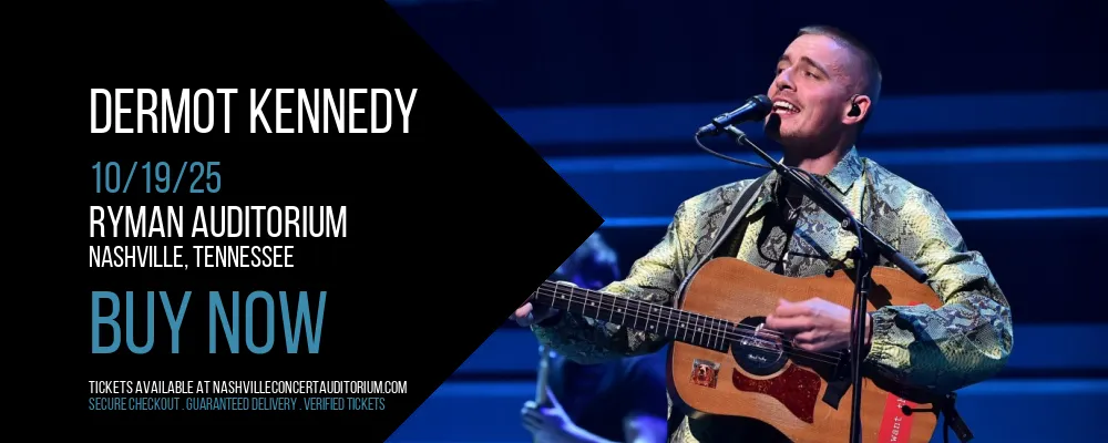 Dermot Kennedy at Ryman Auditorium