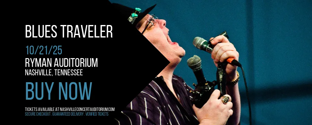 Blues Traveler at Ryman Auditorium