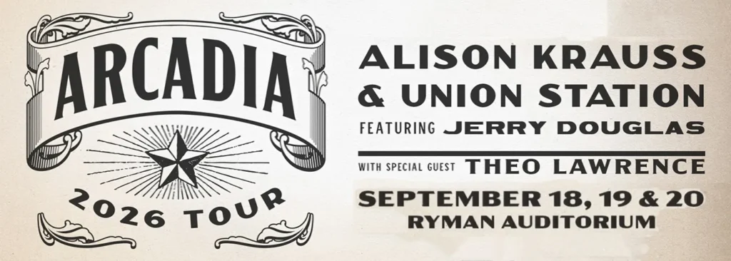 Alison Krauss and Union Station at Ryman Auditorium