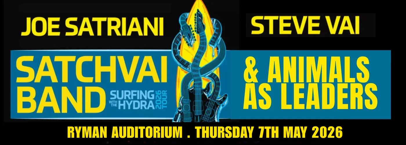 SatchVai Band: Joe Satriani & Steve Vai & Animals As Leaders