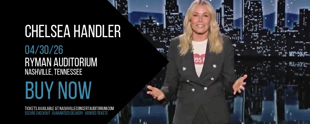 Chelsea Handler at Ryman Auditorium
