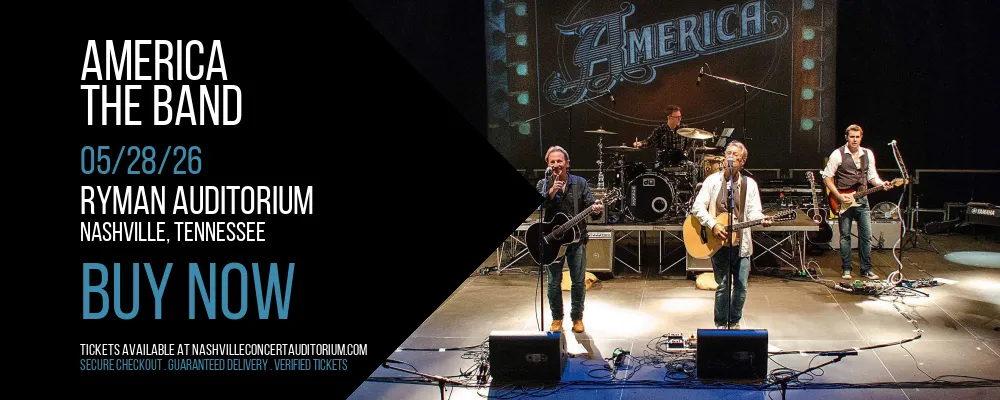 America at Ryman Auditorium