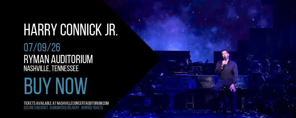 Harry Connick Jr. at Ryman Auditorium