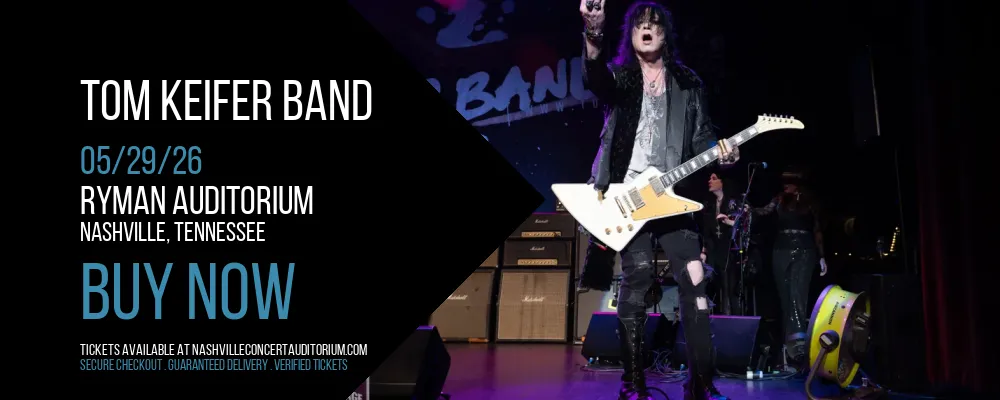 Tom Keifer Band at Ryman Auditorium