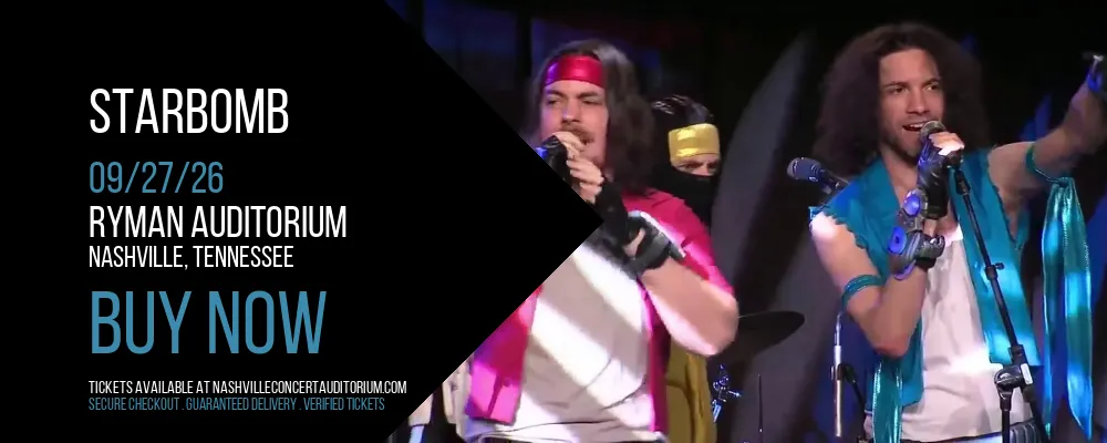 Starbomb at Ryman Auditorium