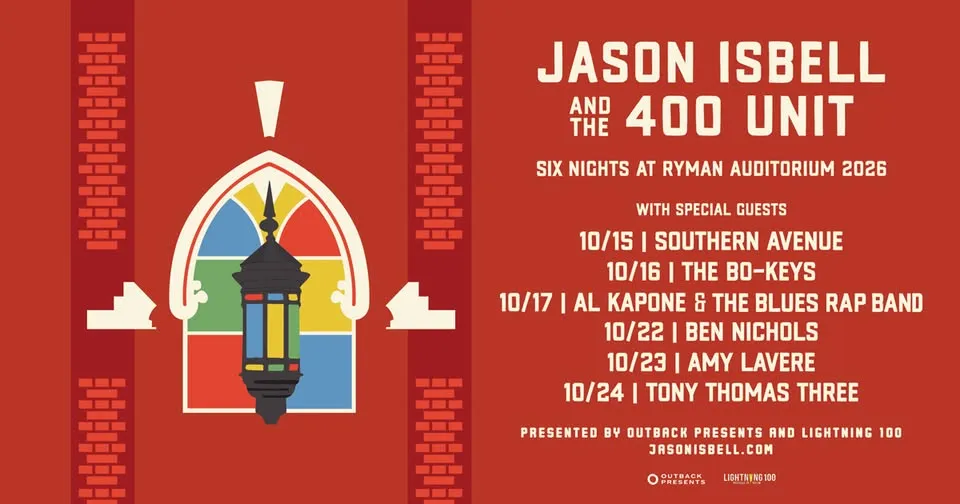 Jason Isbell and the 400 Unit at Ryman Auditorium