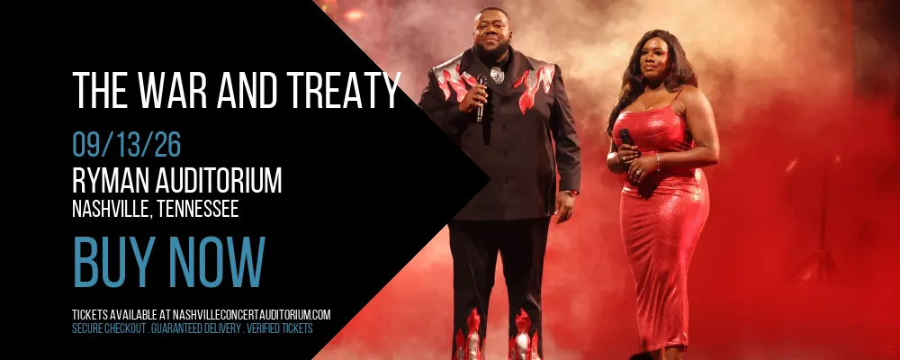The War and Treaty at Ryman Auditorium